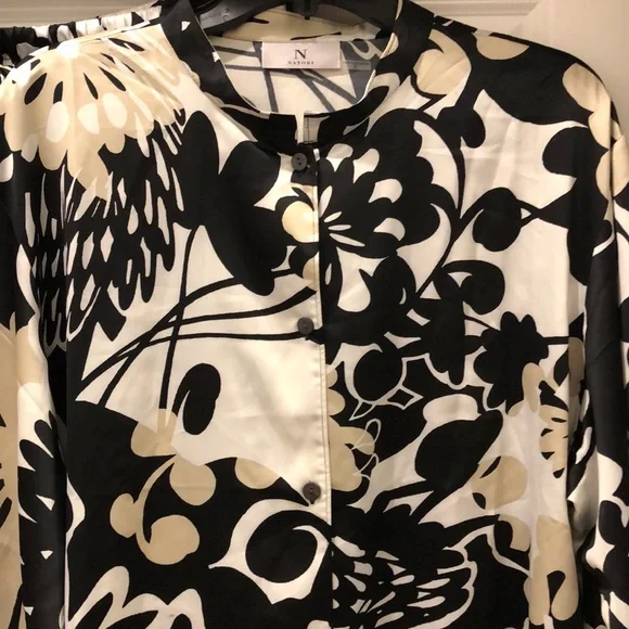 NATORI PAJAMA SET “Solel” Matte Satin NWT sz L, XL - Picture 2 of 8